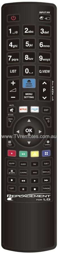 Remote Control for LG TV 26LC7D 32LC7D 37LC7D 