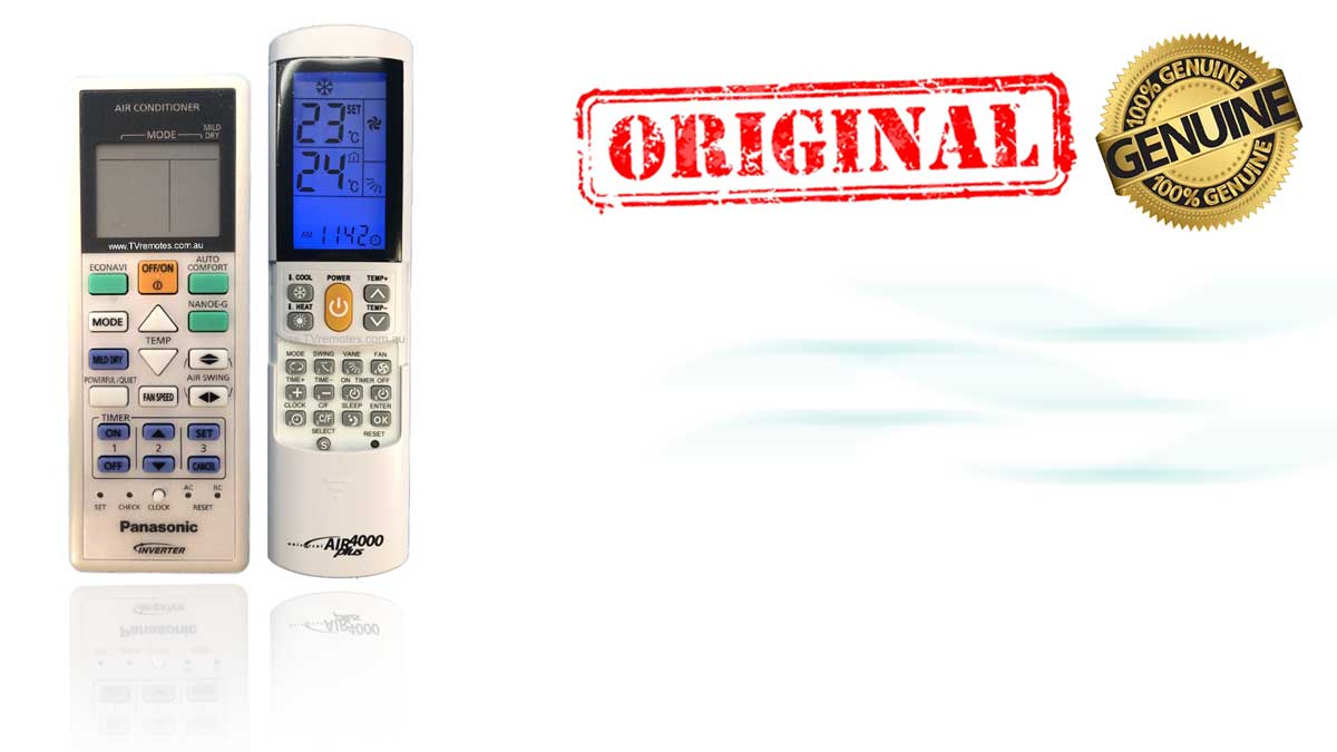 Air Conditioner Remote Controls 
