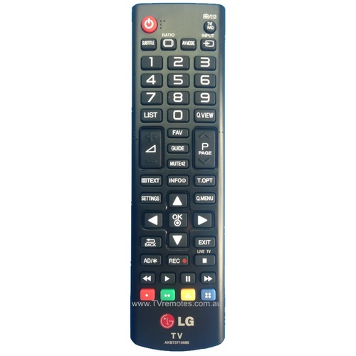 Genuine Original LG LED LCD TV Remote Control AKB73715680