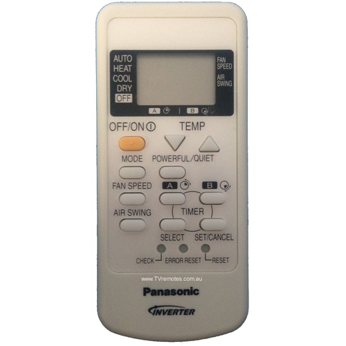 A75C3077 GENUINE ORIGINAL PANASONIC AIR CONDITIONER REMOTE CONTROL CSRE12JKR NEW