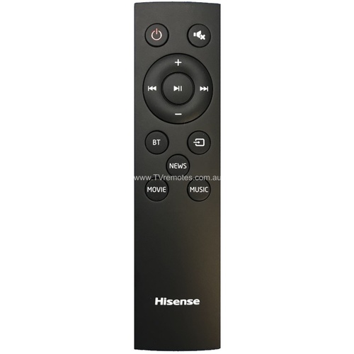 hisense soundbar remote