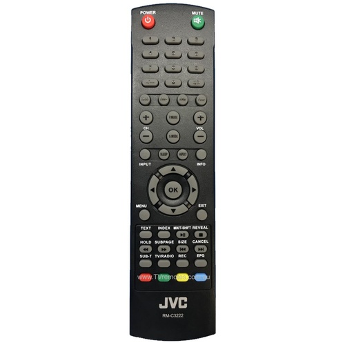 Genuine Original JVC TV Remote Control RMC3222, RMC3222.